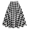 Années 60 Jupe Midi Coton Vichy Rétro - Ma Penderie Vintage