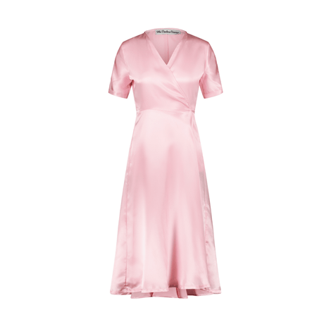 Années 40 Robe Portefeuille Mi - Longue Glamour - Ma Penderie Vintage