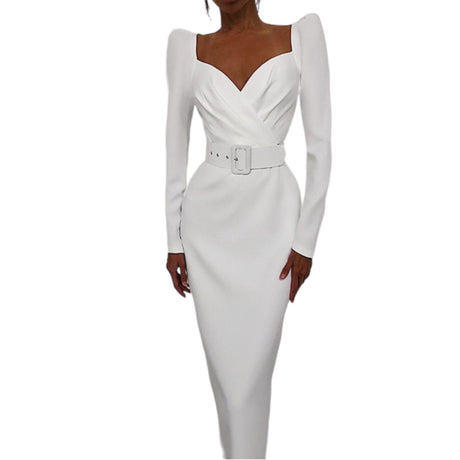 Années 50 Robe Fourreau Midi Pin Up - Ma Penderie Vintage