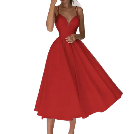 Années 50 Robe de Cocktail Vintage Col Coeur - Ma Penderie Vintage