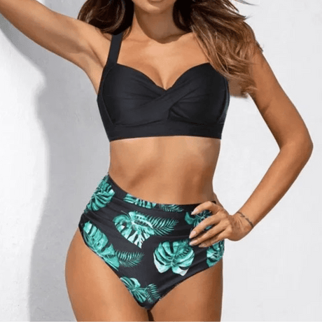 Années 50 Retro Maillot De Bain Deux Pièces Pin Up - Ma Penderie Vintage