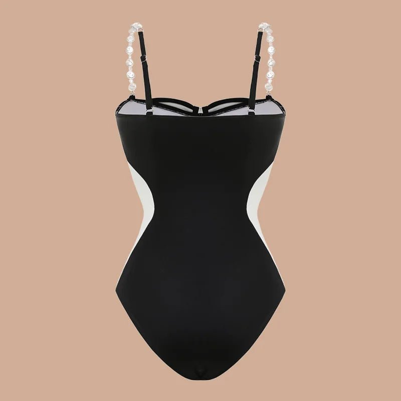 Années 80 Ensemble Maillot de Bain Jupe Rétro Beverly Hills - Ma Penderie Vintage