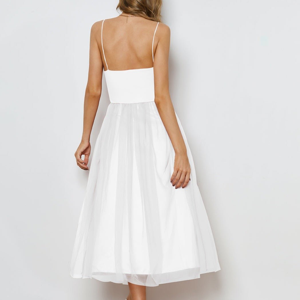 Années 50 Robe Évasée Tulle Glamour Mademoiselle - Ma Penderie Vintage