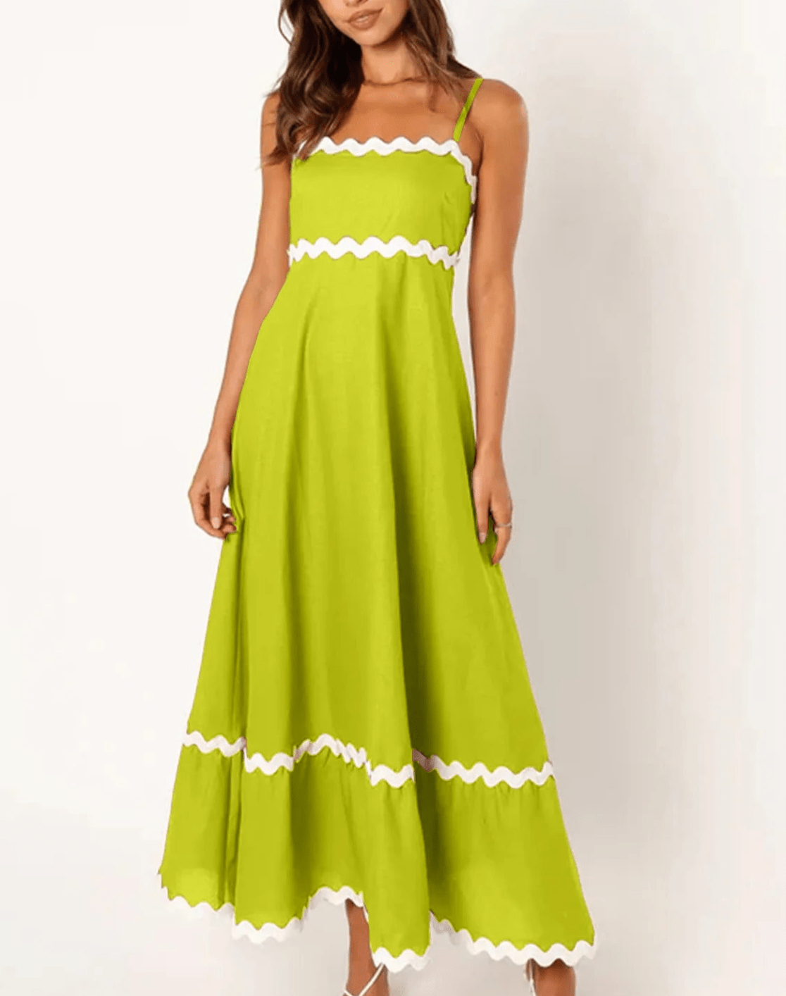 Années 60 Robe Longue Rétro Babydoll - Ma Penderie Vintage