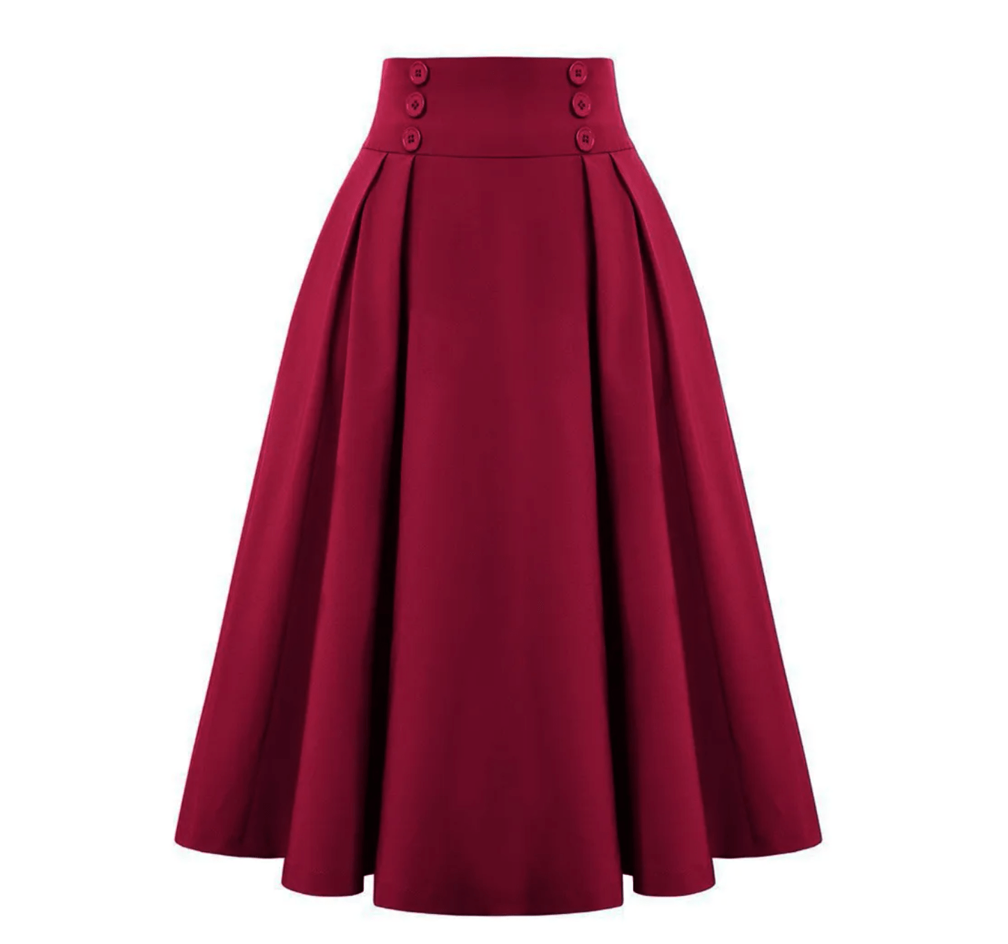 Années 40 Jupe Trapèze Militaire Vintage - Ma Penderie Vintage