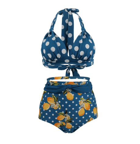 Années 60 Maillot de Bain Rétro Lolita - Ma Penderie Vintage