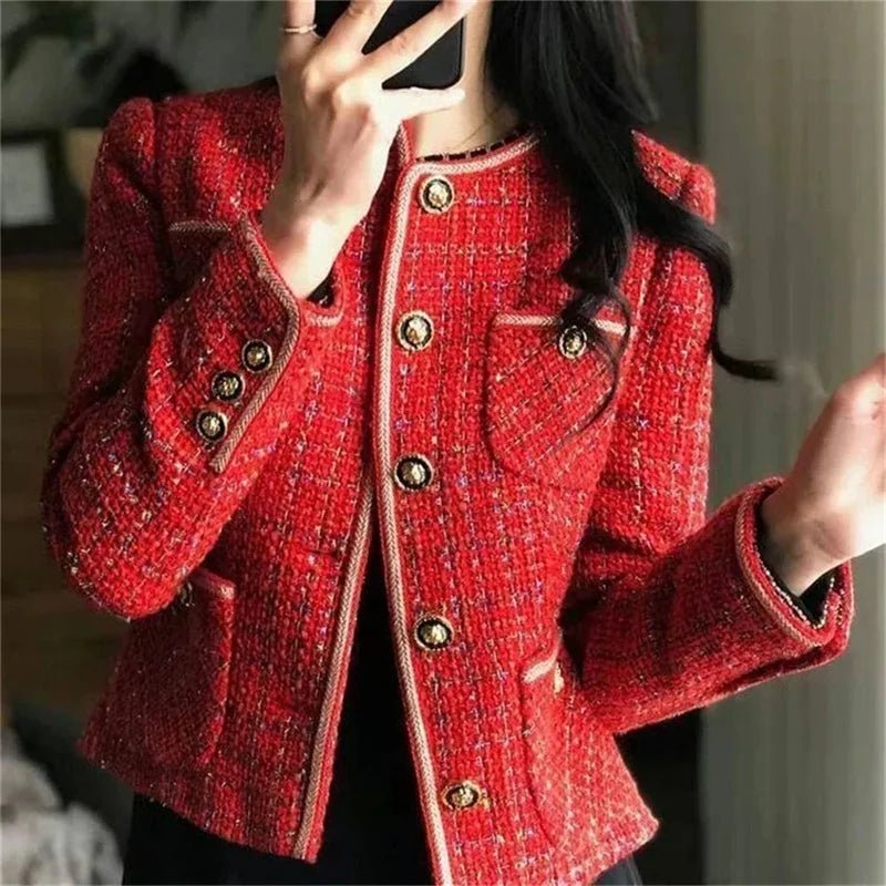 Années 60 Veste Tweed Glamour Jackie - Ma Penderie Vintage