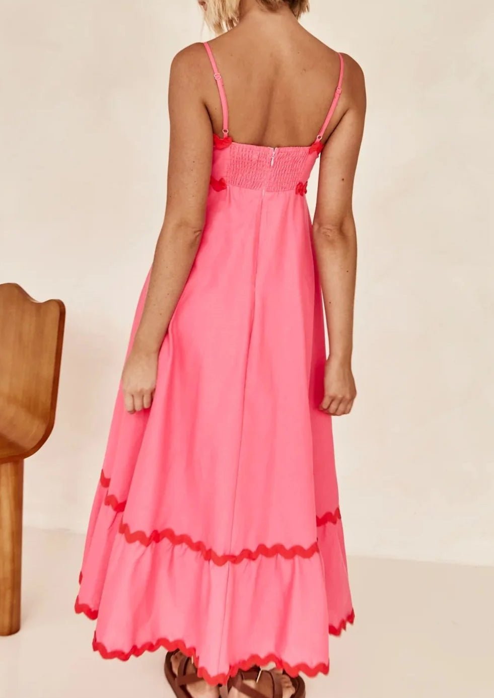 Années 60 Robe Longue Rétro Babydoll - Ma Penderie Vintage