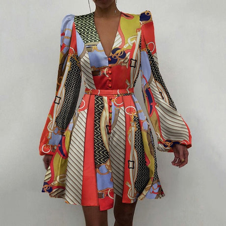 Années 70 Robe Courte Satin À Boutons - Ma Penderie Vintage