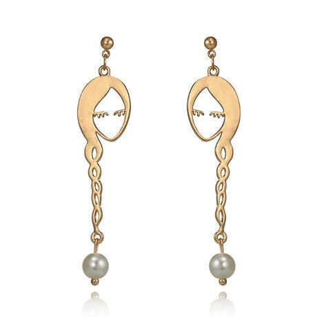 Années 40 Boucle d'oreille Pendantes Raiponce - Ma Penderie Vintage