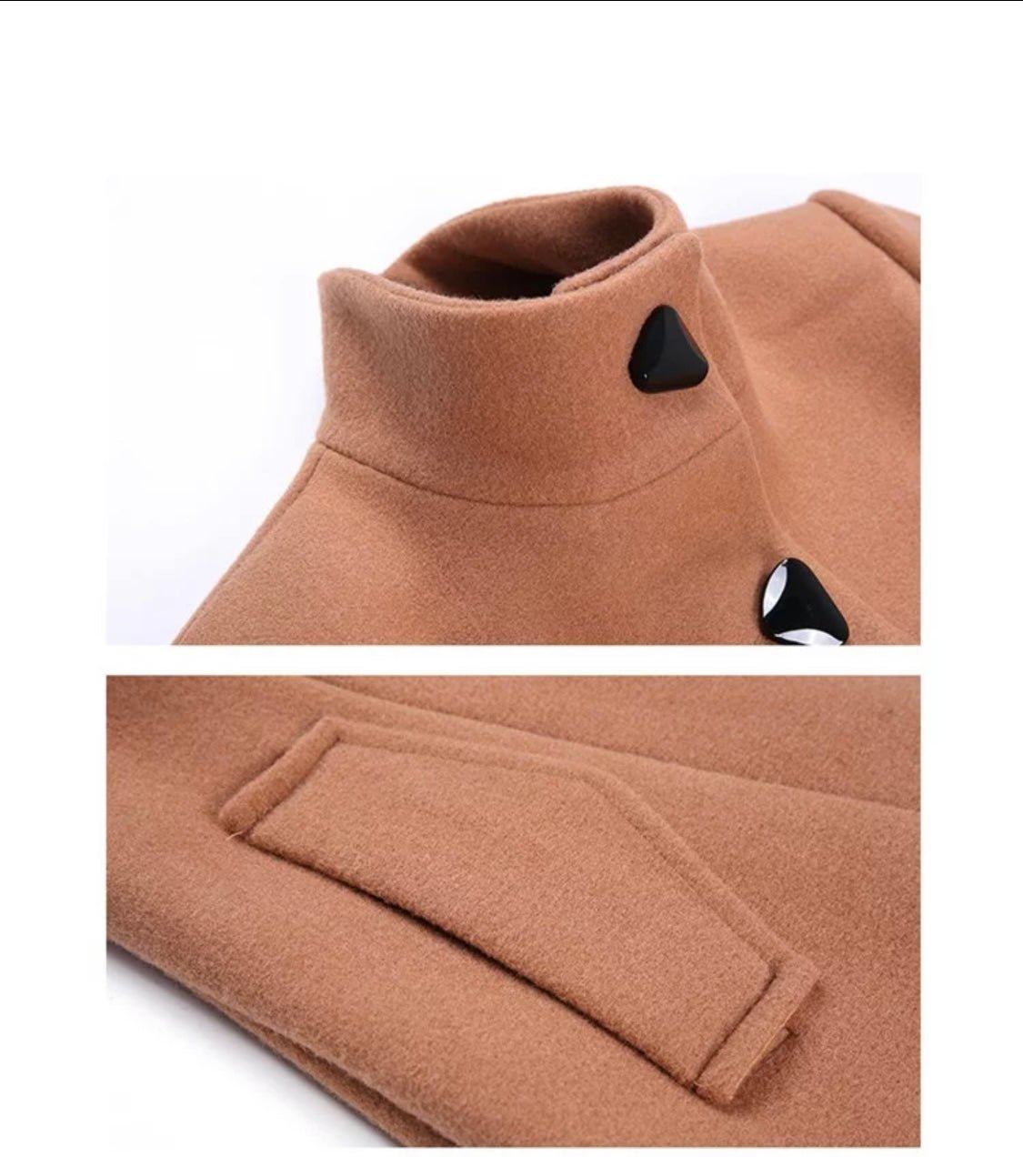 Années 60 Manteau Long Rétro Jackie O - Ma Penderie Vintage