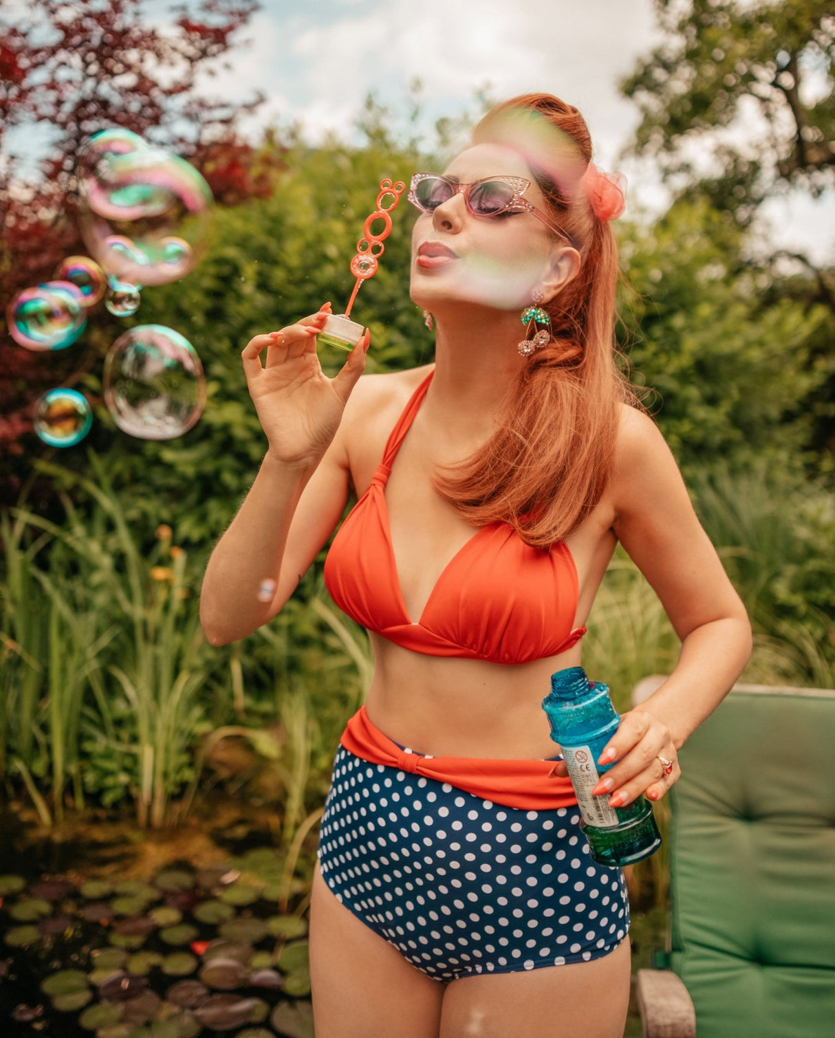 Années 60 Maillot de Bain Rétro Bettie Page - Ma Penderie Vintage