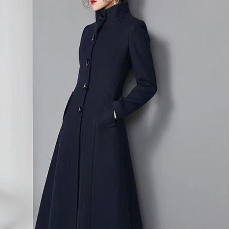 Années 60 Manteau Long Rétro Jackie O - Ma Penderie Vintage