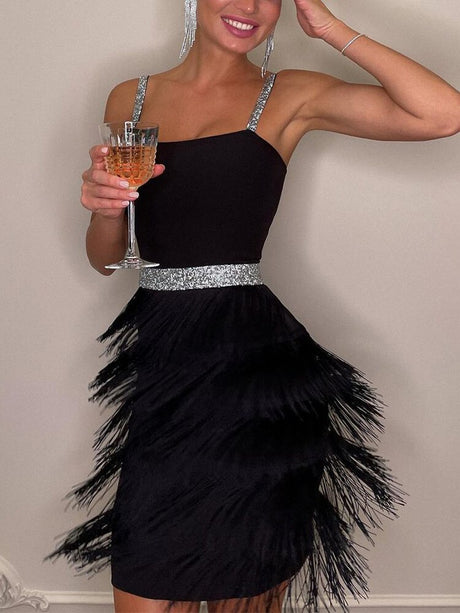 Années 20 Robe de Soirée Franges Gatsby - Ma Penderie Vintage