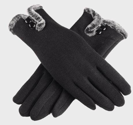 Années 40 Gants Fourrure Automne - Hiver Glamour - Ma Penderie Vintage
