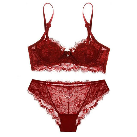 Années 50 Ensemble Lingerie Dentelle Rétro Romantique - Ma Penderie Vintage