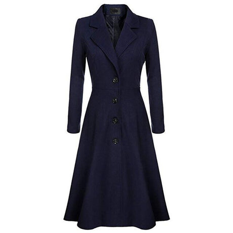 Années 40 Manteau Évasé Vintage Pin Up Bettie - Ma Penderie Vintage