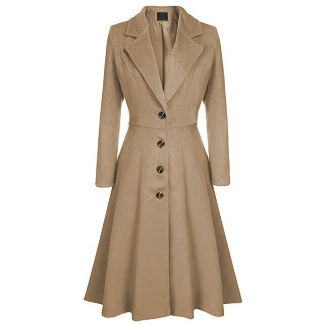 Années 40 Manteau Évasé Vintage Pin Up Bettie - Ma Penderie Vintage