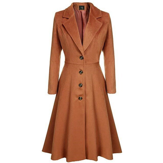 Années 40 Manteau Évasé Vintage Pin Up Bettie - Ma Penderie Vintage