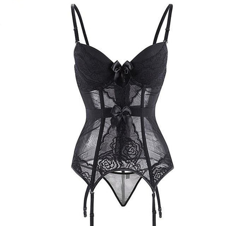 Années 60 Ensemble Lingerie Corset Vintage Bunny - Ma Penderie Vintage