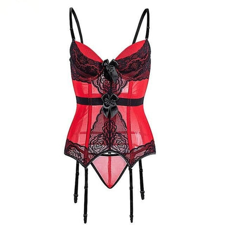 Années 60 Ensemble Lingerie Corset Vintage Bunny - Ma Penderie Vintage