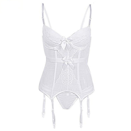 Années 60 Ensemble Lingerie Corset Vintage Bunny - Ma Penderie Vintage