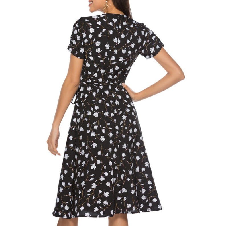 Années 40 Robe d'été Portefeuille Rétro - Ma Penderie Vintage