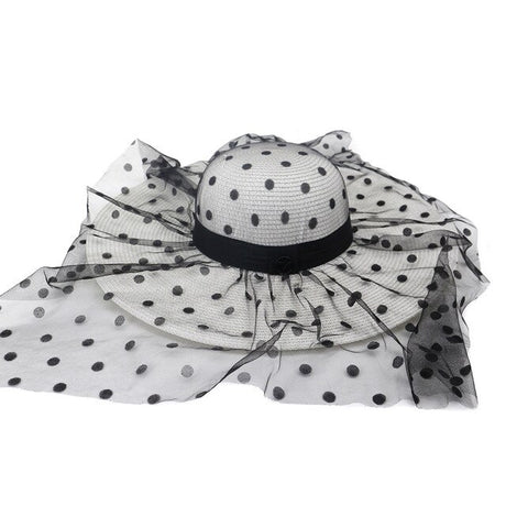 Années 50 Chapeau Vintage Glamour A Pois - Ma Penderie Vintage