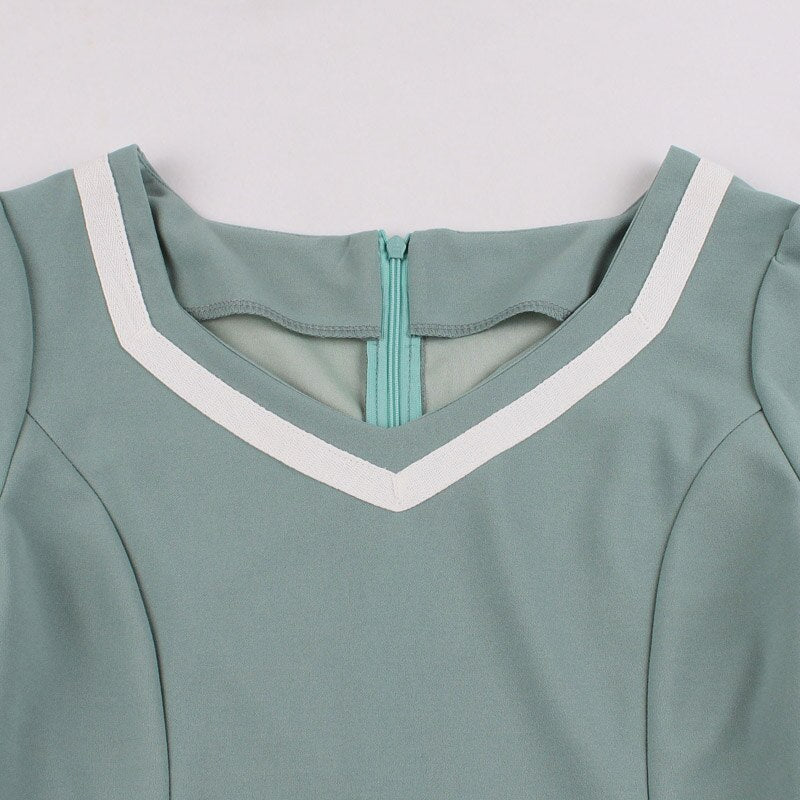 Années 60 Robe Évasée Fleurs Rock A Billy - Ma Penderie Vintage