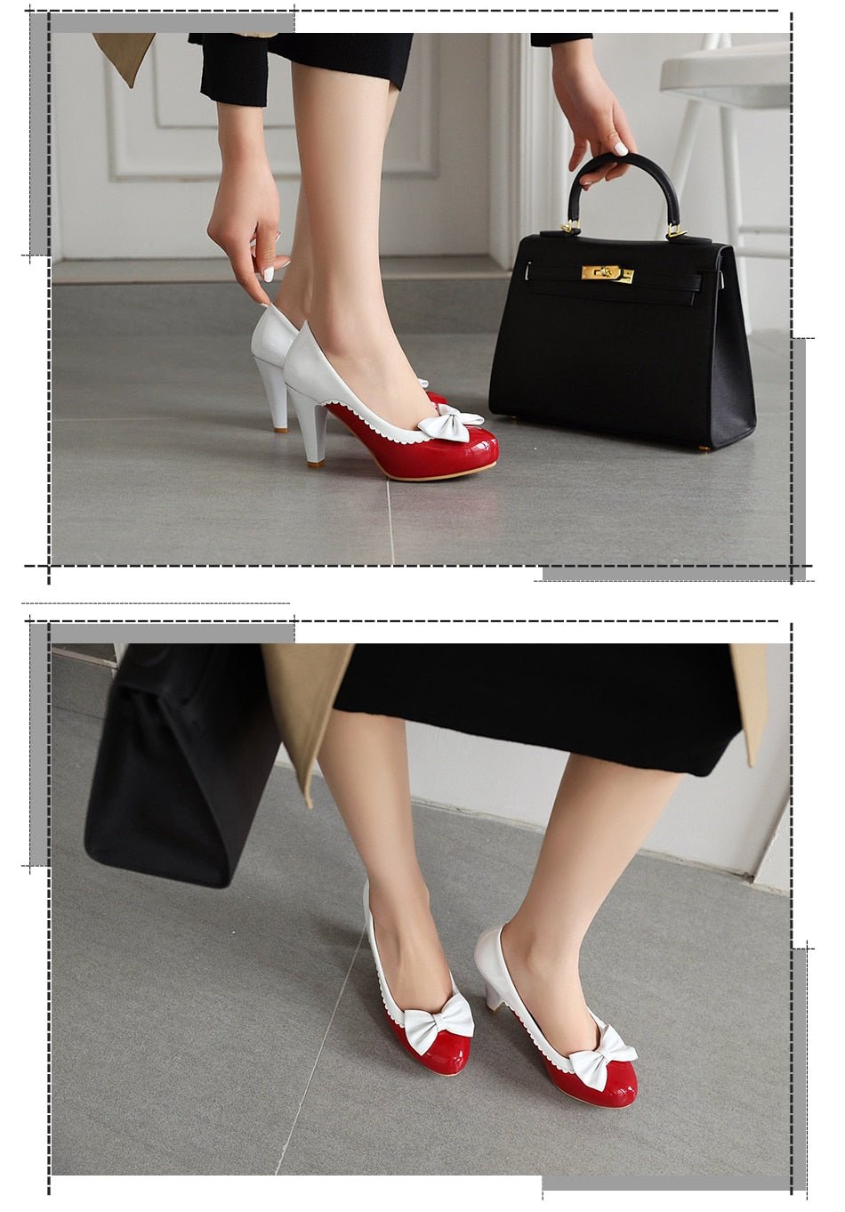 Années 50 Pin Up Chaussures À Talons Lucille - Ma Penderie Vintage