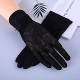 <tc>Años 50</tc> Guantes de encaje retro <tc>Pin Up</tc>