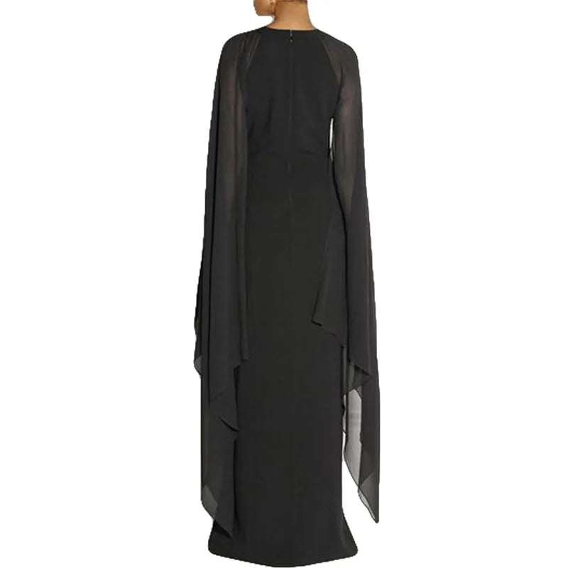 <tc>Años 70</tc> Vestido de noche <tc>L</tc>ongue Disco