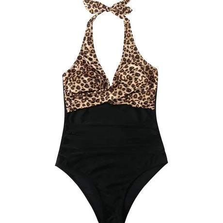 <tc>1980's</tc> Printed One Piece Swimsuit