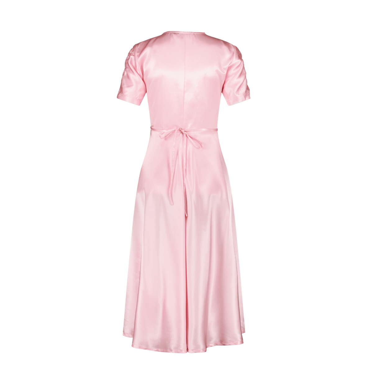 Années 40 Ma Penderie Vintage Robe Portefeuille Rose