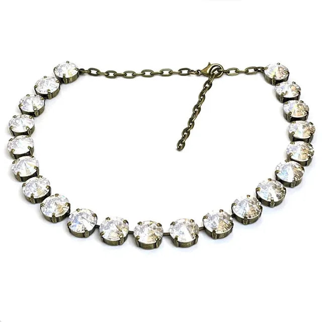 Années 50 Collier Rétro Strass Monaco