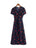 Années 40 Rétro Robe Style Portefeuille Cerises - Ma Penderie Vintage