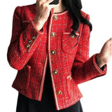 <tc>Años 60</tc> Chaqueta Glamour Jackie Tweed