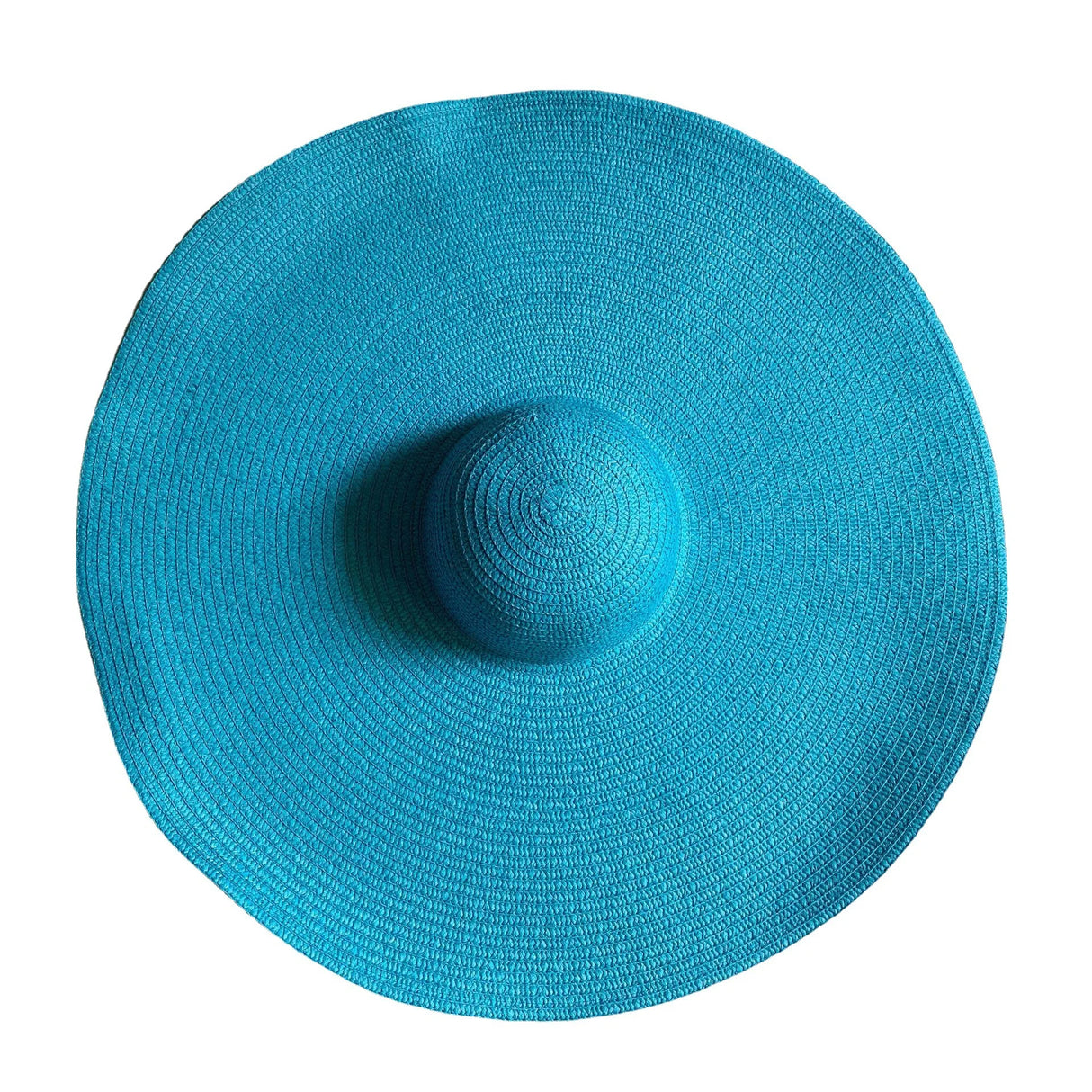 Années 70 Grand Chapeau de Paille Bohème