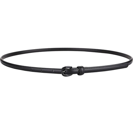 Années 40 Ceinture Fine En Cuir Rétro - Ma Penderie Vintage