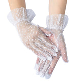 Années 50 Gants À Pois Pin Up Glamour - Ma Penderie Vintage