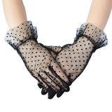 Années 50 Gants À Pois Pin Up Glamour - Ma Penderie Vintage