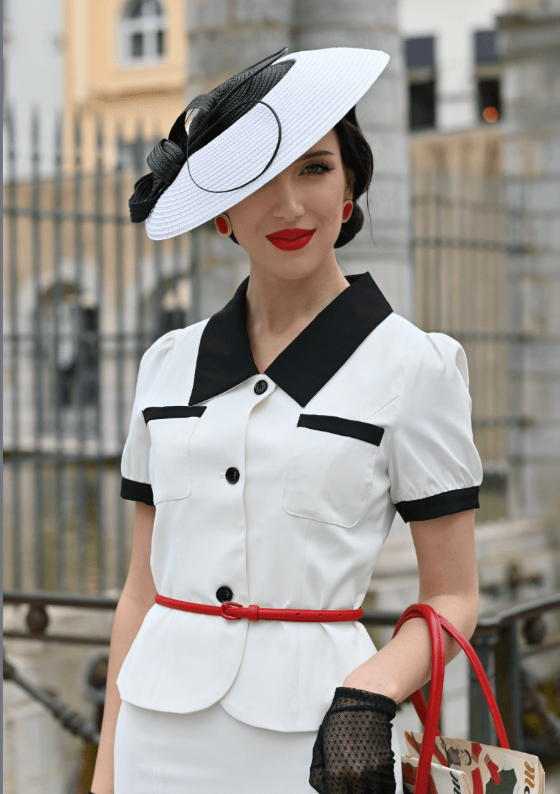 Années 40 Ensemble Tailleur Et Jupe Sirène Rétro - Ma Penderie Vintage