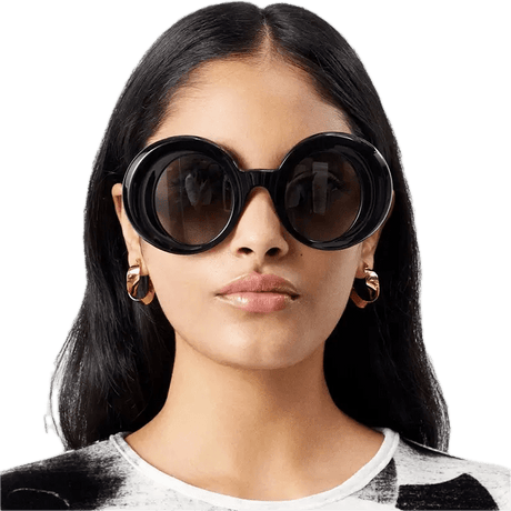 Années 60 Lunettes De Soleil Rétro Rondes Jackie - Ma Penderie Vintage