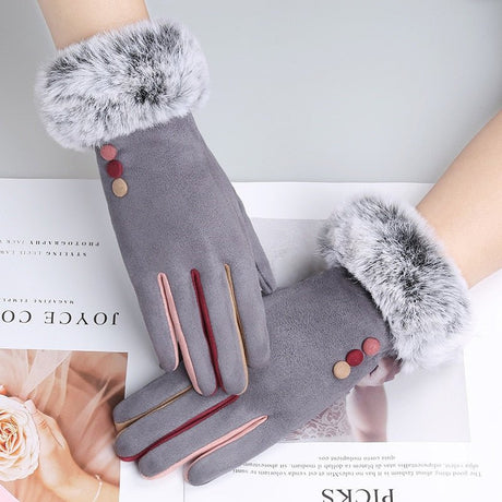 Années 40 Gants Hiver Rétro Multicolores - Ma Penderie Vintage