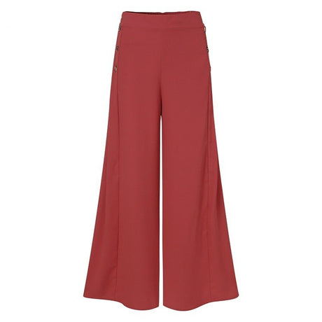 Années 40 Pantalon Palazzo Rétro Taille haute - Ma Penderie Vintage
