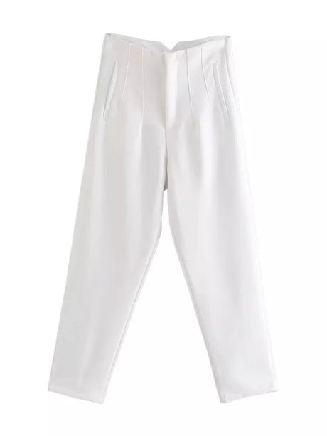 Années 60 Pantalon Capri Rétro Taille Haute - Ma Penderie Vintage