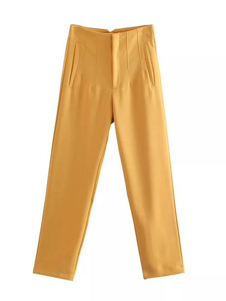 Années 60 Pantalon Capri Rétro Taille Haute - Ma Penderie Vintage