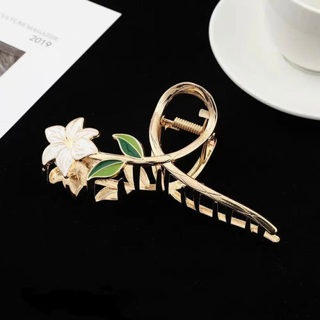 Années 40 Pince À Cheveux La Fleur Rétro - Ma Penderie Vintage