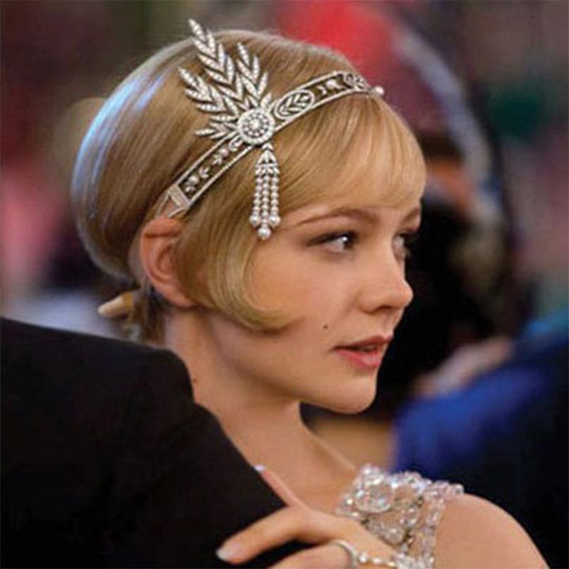 <tc>Años 20</tc> Diadema Art Déco Gatsby