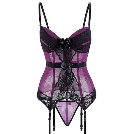 Années 60 Ensemble Lingerie Corset Vintage Bunny - Ma Penderie Vintage